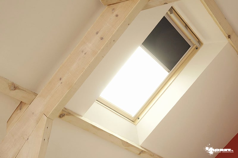 installation store occultant gris fonce velux entreprise decorateur interieur moret